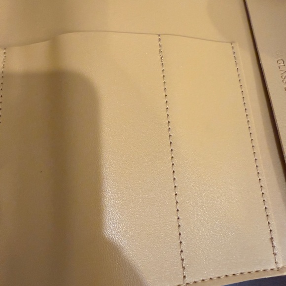 Glass Ladder & Co. Leather Tech Organizer  Mustard Yellow Women's Bag - Picture 8 of 11